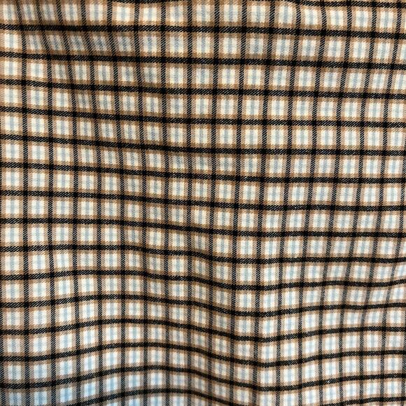 Have Brown Blue and Black Plaid Pencil Skirt Size Large - Picture 3 of 9
